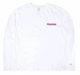 "Diamond Supply Co. Speed Logo White Long Sleeve Shirt – Graphic Urban Style"